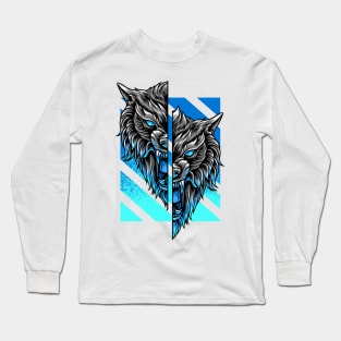 Wolf Head Long Sleeve T-Shirt